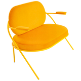 Artikelbild 1 für meet powered by PAPERFLOW 2-Sitzer Sofa SATURNE safran Kunstleder, 1 St., Artikelnummer 231247