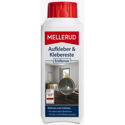 Artikelbild 3 für MELLERUD Aufkleber & Klebereste Etikettenlöser 0,25 l, Artikelnummer 243897