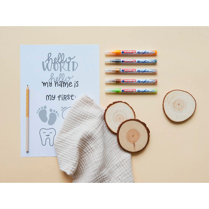 Artikelbild 3 für edding 5300 Acrylstifte farbsortiert 1,0 - 2,0 mm, 5 St., Artikelnummer 534386