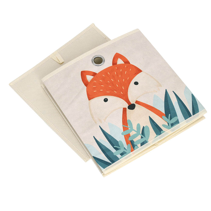 Artikelbild 3 für Zeller Fuchs Aufbewahrungsbox beige 28,0 x 28,0 x 28,0 cm, Artikelnummer 540148