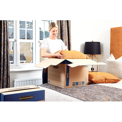 Artikelbild 7 für 5 Bankers Box Umzugskartons SmoothMove FastFold 47,0 x 48,0 x 41,2 cm, Artikelnummer 539043