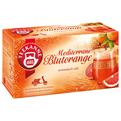Artikelbild für TEEKANNE Mediterrane Blutorange Tee 18 Portionen, Artikelnummer 108468