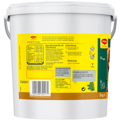 Artikelbild 3 für Maggi® Gemüsebrühe 5,0 kg, Artikelnummer 690999
