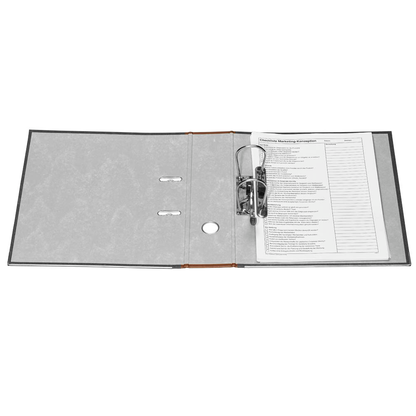 Artikelbild 6 für AKTION: 10 LEITZ 1080 Ordner braun marmoriert Karton 8,0 cm DIN A4, Artikelnummer 653778