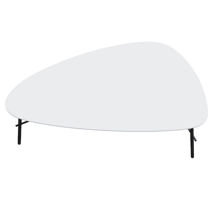 Artikelbild 21 für meet powered by PAPERFLOW LAZY Beistelltisch weiß 93,0 x 50,0 x 40,0 cm, Artikelnummer 300511