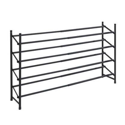 Artikelbild 4 für WENKO Teleskop-Schuhregal Hero schwarz 62,0 - 115,0 x 26,0 x 68,0 cm, Artikelnummer 531101