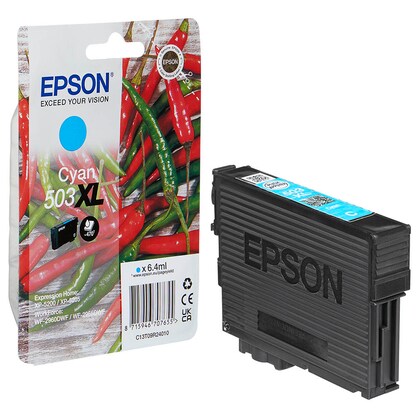 Artikelbild 13 für EPSON 503XL/T09R24 cyan Druckerpatrone, Artikelnummer 781052