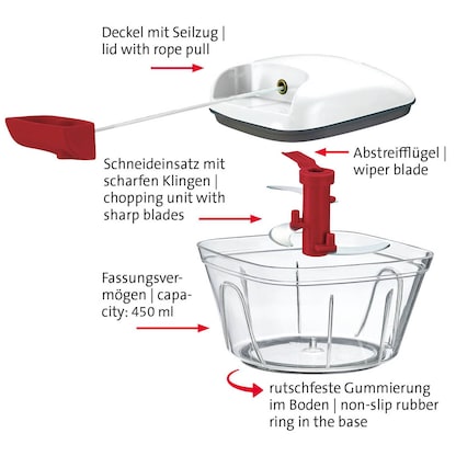 Artikelbild 5 für WESTMARK 11612260 Zerkleinerer, Artikelnummer 996874