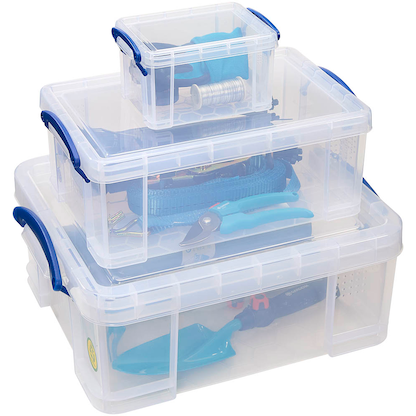 Artikelbild 18 für Really Useful Box Aufbewahrungsbox 9,0 l transparent 39,5 x 25,5 x 15,5 cm, Artikelnummer 253856