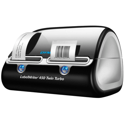 Artikelbild 2 für DYMO LabelWriter 450 Twin Turbo Etikettendrucker schwarz, silber, Artikelnummer 394288