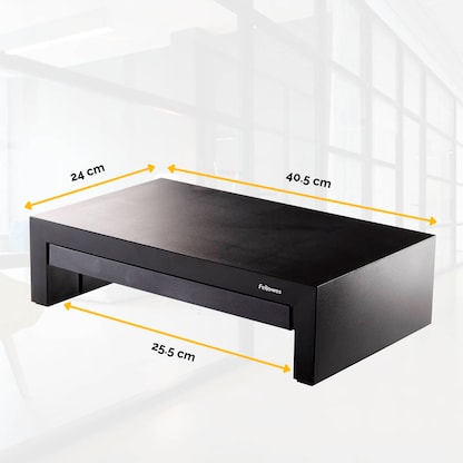 Artikelbild 7 für Fellowes Monitorständer Designer Suites schwarz, Artikelnummer 662217