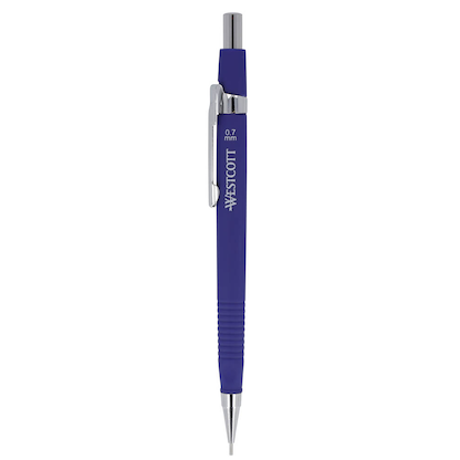 Artikelbild 3 für WESTCOTT Druckbleistift blau HB 0,7 mm, 1 St., Artikelnummer 459226