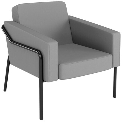 Artikelbild 23 für medso powered by PAPERFLOW Sessel MEDSO L grau schwarz Kunststoff, 1 St., Artikelnummer 522689