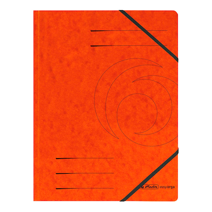 Artikelbild 2 für herlitz Eckspanner easy orga DIN A4 orange, 5 St., Artikelnummer 688093