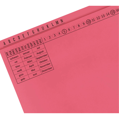 Artikelbild 2 für 25 Exacompta Hängehefter Exaflex Karton hellblau 1 x Amtsheftung, Artikelnummer 111029