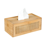 Artikelbild 1 für WENKO Taschentuchbox 25607100 braun Bambus/Rattan, Artikelnummer 808177