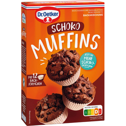 Artikelbild 17 für Dr. Oetker Schoko Muffins Backmischung 345,0 g, Artikelnummer 774081