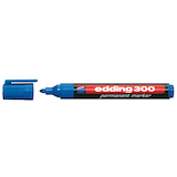 Artikelbild 1 für edding 300 Permanentmarker blau 1,5 - 3,0 mm, 10 St., Artikelnummer 420091
