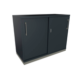 Artikelbild 1 für fm Schiebetürenschrank Oldenburg, 4260649683521 lavagrau 1 Fachboden 100,0 x 44,2 x 78,1 cm, Artikelnummer 407381