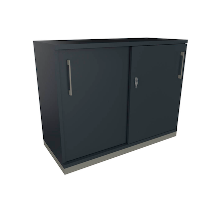 Artikelbild 21 für fm Schiebetürenschrank Oldenburg, 4260649683521 lavagrau 1 Fachboden 100,0 x 44,2 x 78,1 cm, Artikelnummer 407381