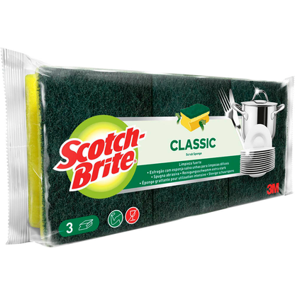 Artikelbild 9 für Scotch-Brite CLASSIC Topfreiniger, 3 St., Artikelnummer 623090