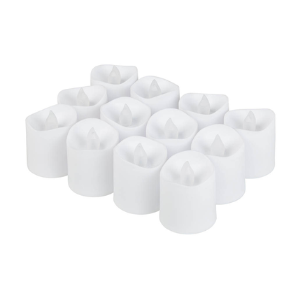 Artikelbild 3 für 12 Idena LED-Teelichter weiß, Artikelnummer 698971