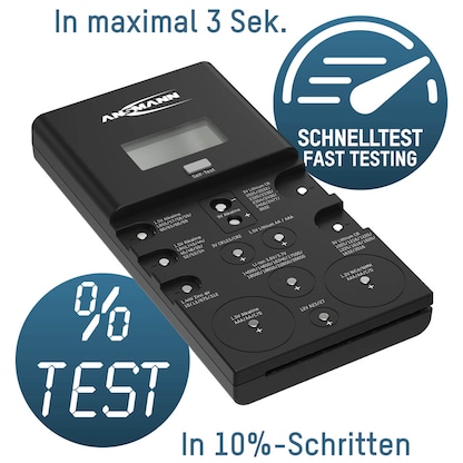 Artikelbild 4 für ANSMANN Energy Check LCD Batterietester, Artikelnummer 105779