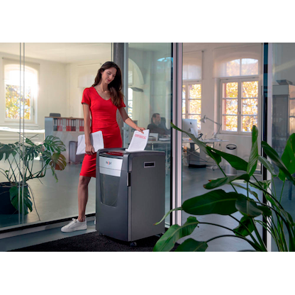 Artikelbild 18 für Rexel XP422+ Aktenvernichter mit Partikelschnitt P-4, 4 x 35 mm, bis 22 Blatt, grau, Artikelnummer 255842