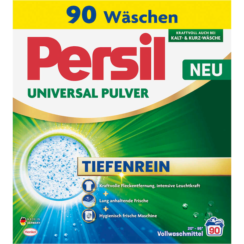 Persil UNIVERSAL PULVER TIEFENREIN Waschmittel Pulver, 4,95 kg