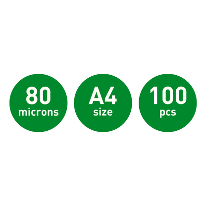 Artikelbild 8 für 100 LEITZ Laminierfolien glänzend für A4 80 micron selbstklebender Rücken, Artikelnummer 394655