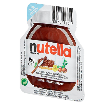 Artikelbild 8 für nutella Nougatcreme, 120 St. je 15,0 g/1,8 kg, Artikelnummer 978239