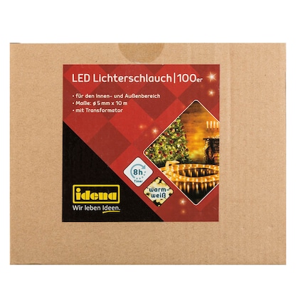 Artikelbild 2 für Idena LED Lichtschlauch weiß 10,0 m, Artikelnummer 351314