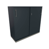 Artikelbild 1 für fm Schiebetürenschrank Oldenburg, 4260649683514 lavagrau 2 Fachböden 120,0 x 44,2 x 113,3 cm, Artikelnummer 407641