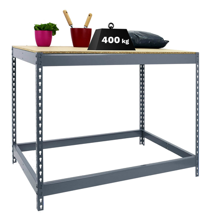 Artikelbild für Simonrack Werkbank SIMONWORK BASIC 1 grau 210,0 x 60,0 x 90,0 cm, Artikelnummer 980807