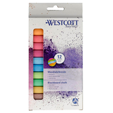 Artikelbild 1 für WESTCOTT Kreide farbsortiert 12 St., Artikelnummer 333466