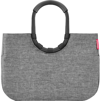 Artikelbild 2 für reisenthel® Einkaufskorb loopshopper L Kunstfaser twist silver, Artikelnummer 339319