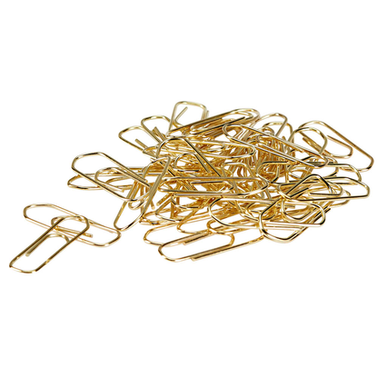 Artikelbild 3 für Gowi Büroklammern gold vermessingt, 400 St., Artikelnummer 803135