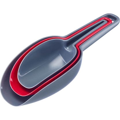 Artikelbild 2 für WESTMARK Abwiegeschaufel-Set Trionale Kunststoff grau, rot, 1 St., Artikelnummer 710703