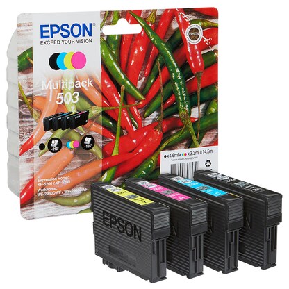 Artikelbild 8 für EPSON 503/T09Q64 schwarz, cyan, magenta, gelb Druckerpatronen, 4er-Set, Artikelnummer 781127