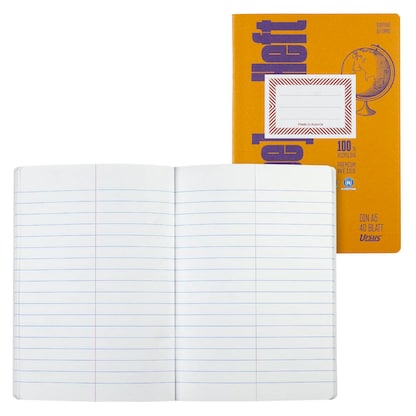 Artikelbild für Ursus Vokabelheft OE Recycling Lineatur 26 liniert DIN A5 ohne Rand, 40 Blatt, Artikelnummer 882742