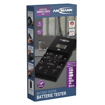 Artikelbild 6 für ANSMANN Energy Check LCD Batterietester, Artikelnummer 105779