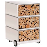 Artikelbild 1 für PAPERFLOW easyBox Industrial Rollcontainer weiß, bunt 4 Auszüge 39,0 x 43,6 x 64,2 cm, Artikelnummer 214629