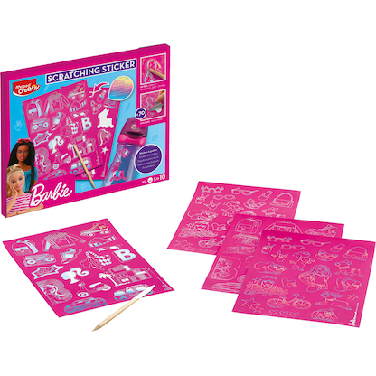 Artikelbild 9 für maped Kratzbild Barbie mehrfarbig, Artikelnummer 260537