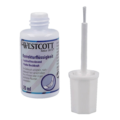 Artikelbild 2 für WESTCOTT Korrekturflüssigkeit 20,0 ml, Artikelnummer 459129