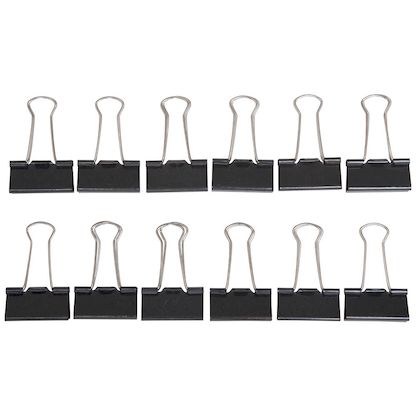 Artikelbild 3 für 12 MAUL Foldbackklammern farbsortiert 3,2 cm, Artikelnummer 958702