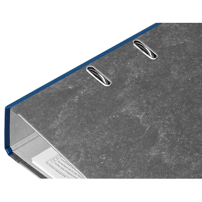 Artikelbild 5 für AKTION: 10 LEITZ 1080 Ordner blau marmoriert Karton 8,0 cm DIN A4, Artikelnummer 653806