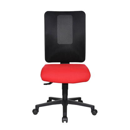 Artikelbild 2 für Topstar Bürostuhl Open X (N), OX1000 G210 Stoff rot, Gestell schwarz, Artikelnummer 683685