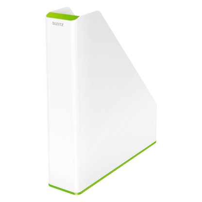 Artikelbild 2 für AKTION: LEITZ Stehsammler WOW Duo Colour 53621054 perlweiß/grün Kunststoff, DIN A4 mit Prämie nach Registrierung, Artikelnummer 908653