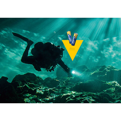 Artikelbild 13 für AKTION: 36 VARTA Batterien LONGLIFE Power Cube Mignon AA 1,5 V + GRATIS VARTA Stirnlampe Outdoor H10 Pro, Artikelnummer 675498