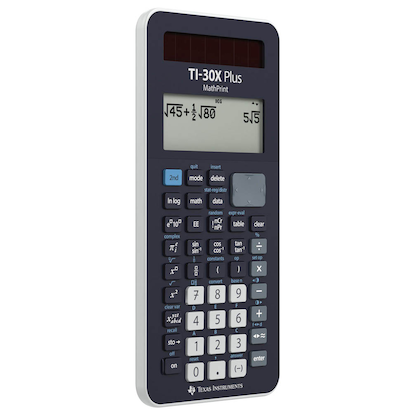 Artikelbild 8 für TEXAS INSTRUMENTS TI-30X Plus MathPrint™ Wissenschaftlicher Taschenrechner schwarz, Artikelnummer 520318